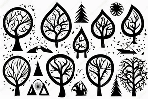 Tree tattoo idea