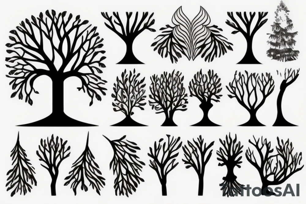 Tree tattoo idea