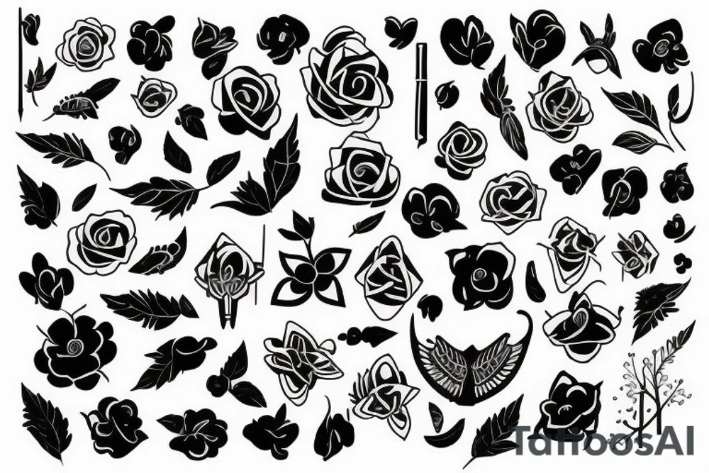 Piłka nożna tattoo idea