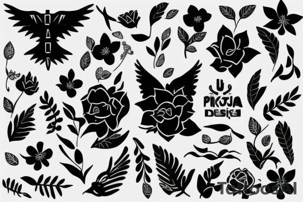 Piłka nożna tattoo idea