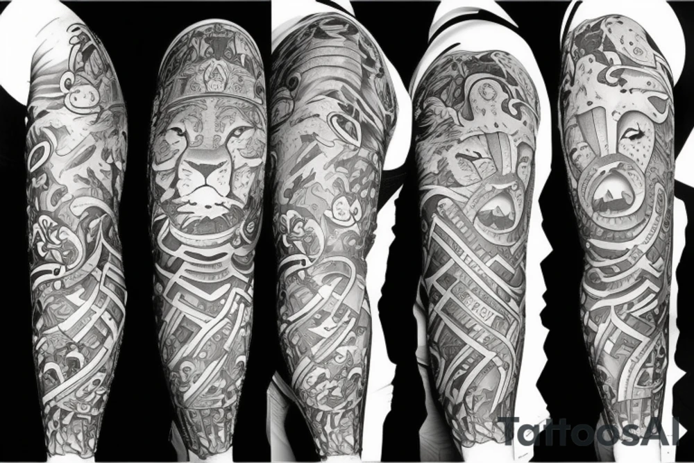 Lions tattoo idea