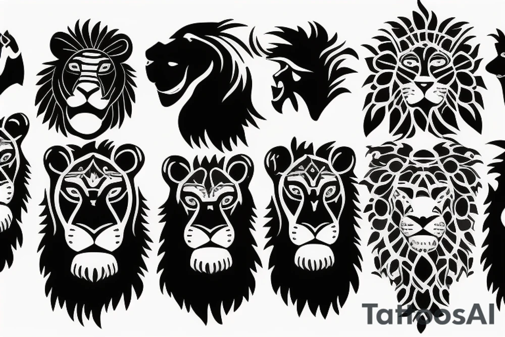 Lions tattoo idea