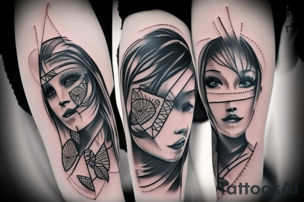 Knife tattoo idea