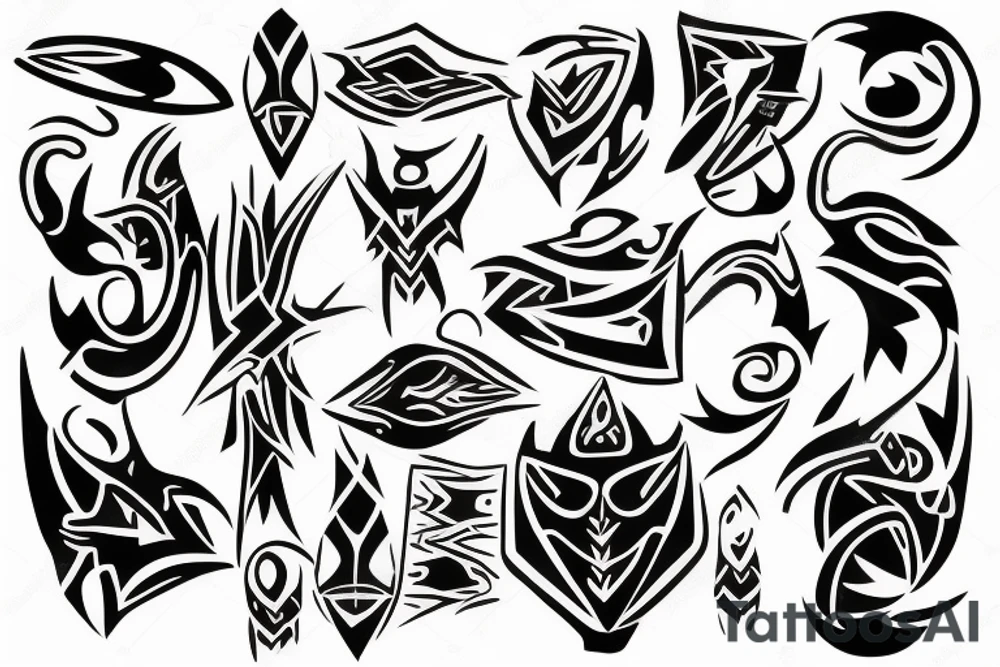 Lighting tattoo idea