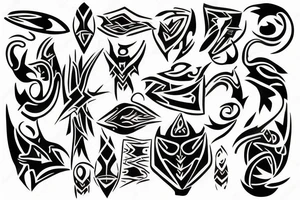 Lighting tattoo idea