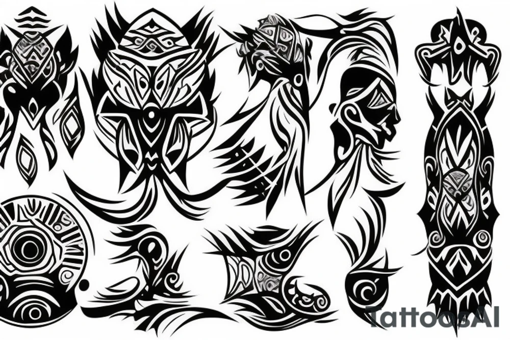 Lighting tattoo idea