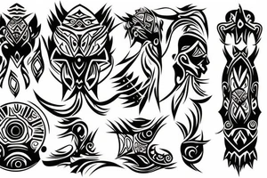 Lighting tattoo idea