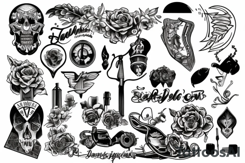 Lighting tattoo idea