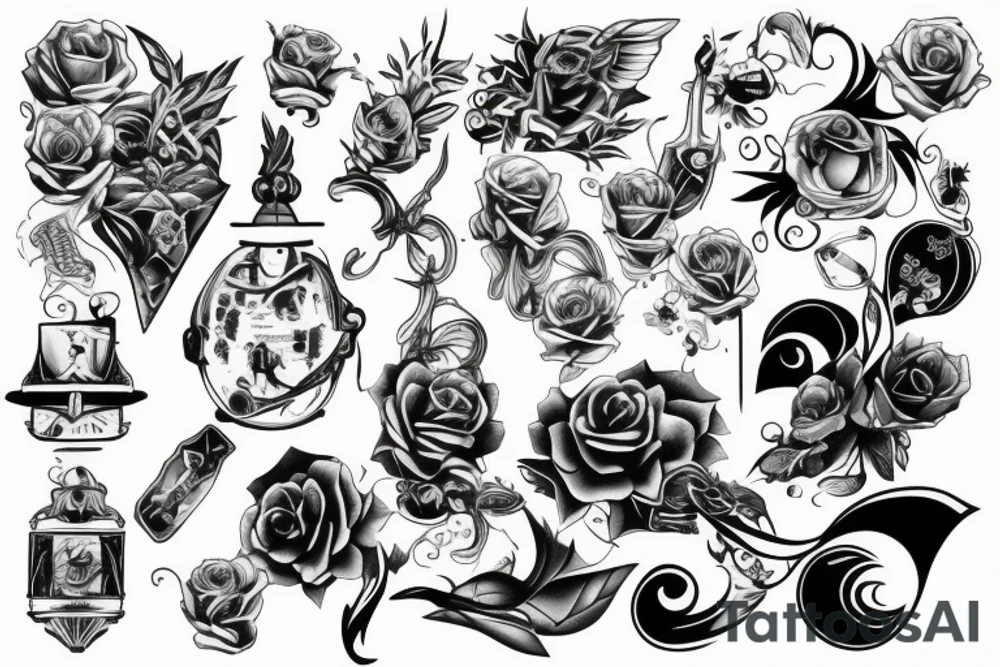 Lighting tattoo idea