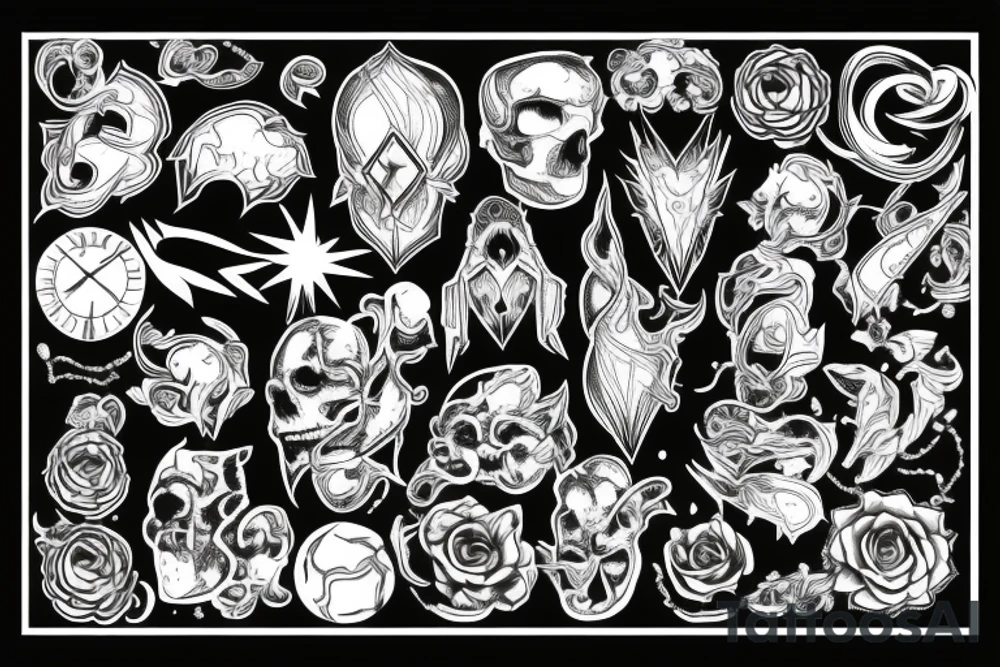 Lighting tattoo idea