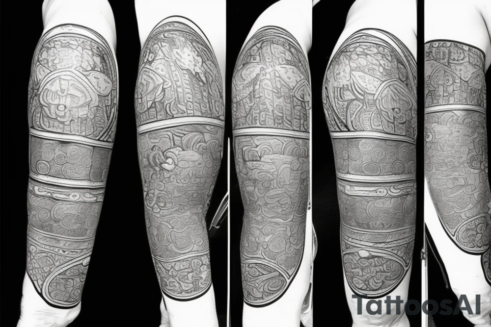 Samurai tattoo idea