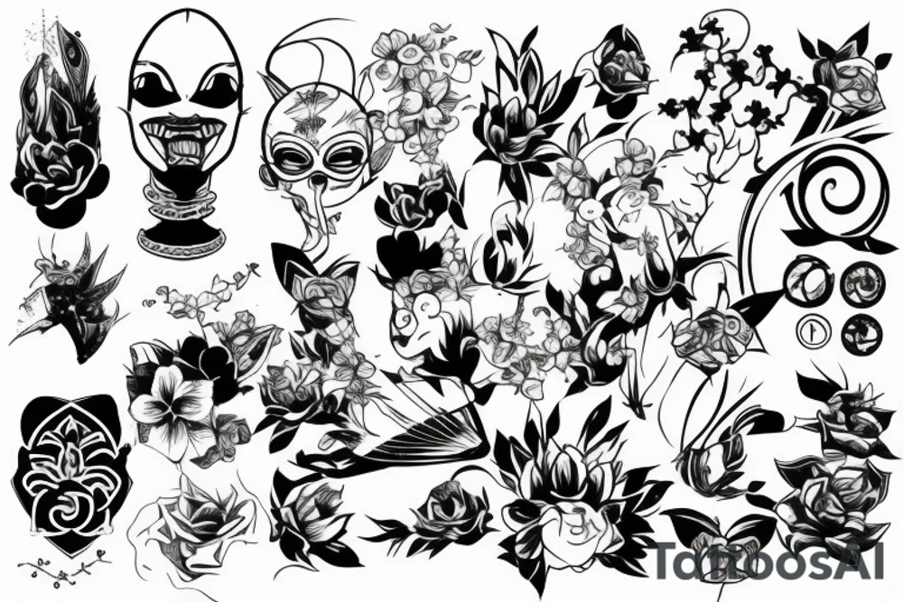 Lighting tattoo idea