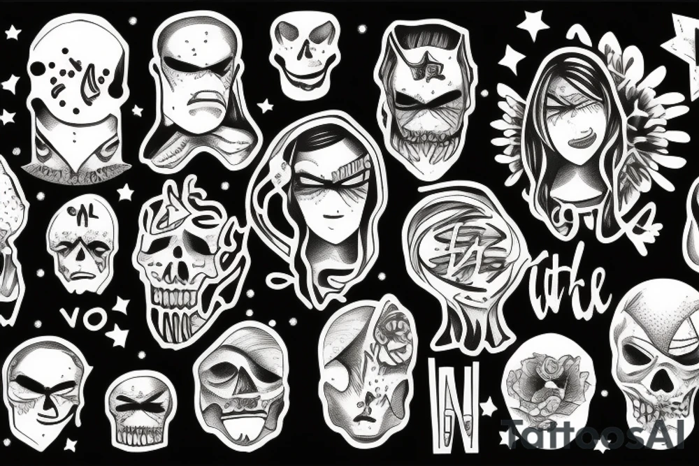 us against the world tattoo idea