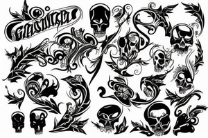 Gangsta tattoo tattoo idea