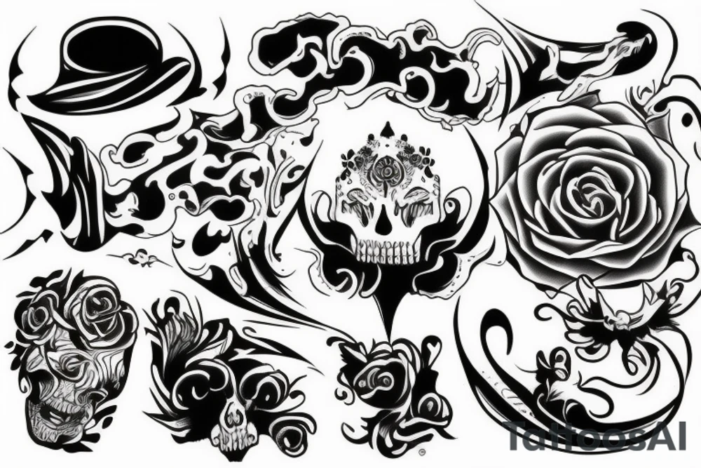 Gangsta tattoo tattoo idea