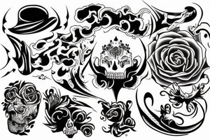 Gangsta tattoo tattoo idea