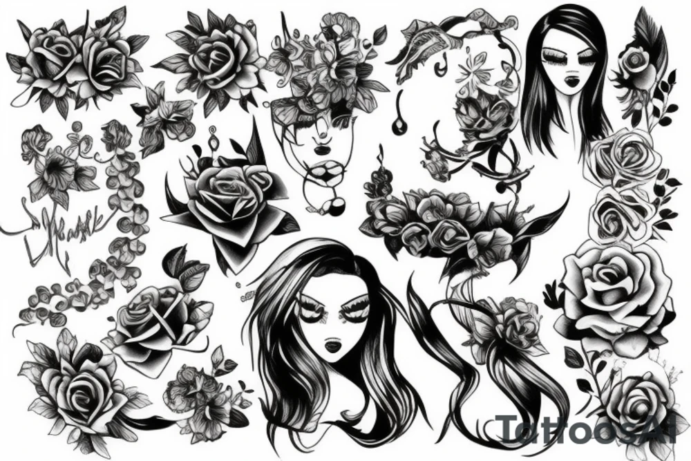 Girlfriend tattoo tattoo idea