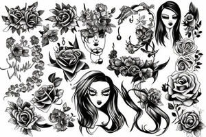 Girlfriend tattoo tattoo idea