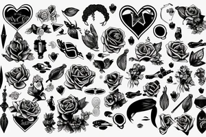 Woman tattoo idea