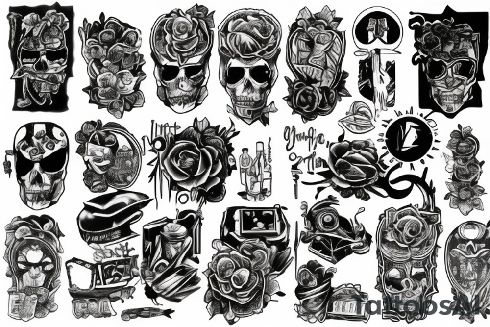 Grafitti tattoo idea