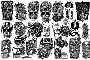 Grafitti tattoo idea