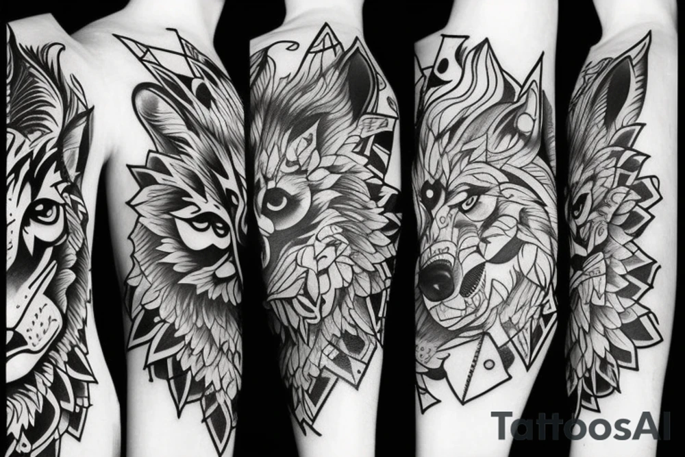 Wolf, tattoo idea