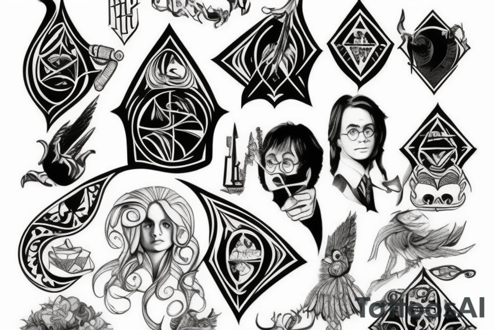 Harry potter tattoo idea