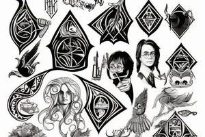 Harry potter tattoo idea
