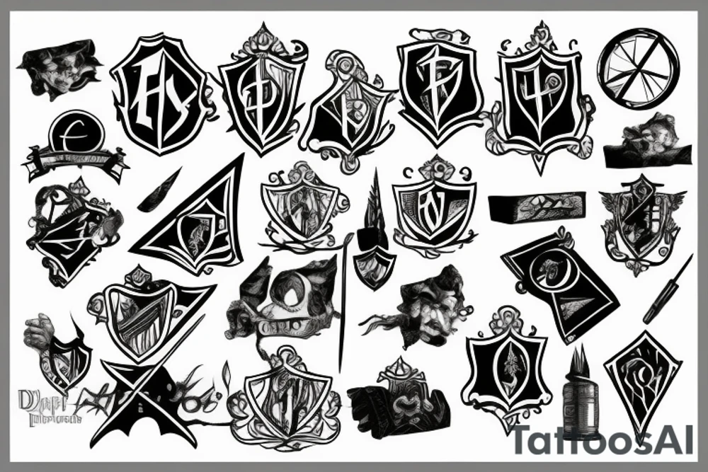 Harry potter tattoo idea