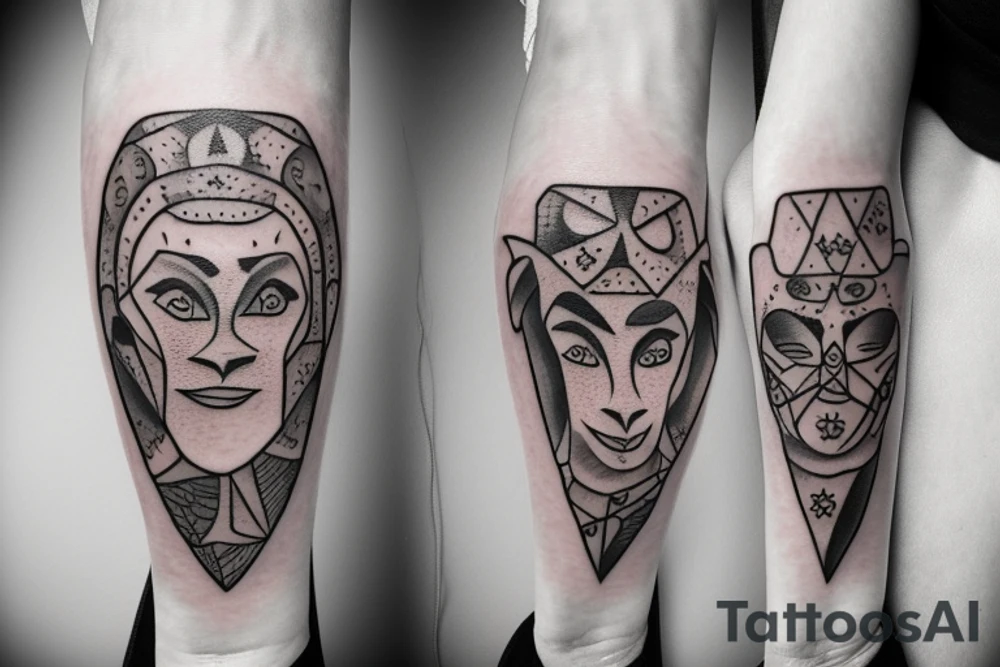 Matching Shrek tattoos with my sister tattoo idea