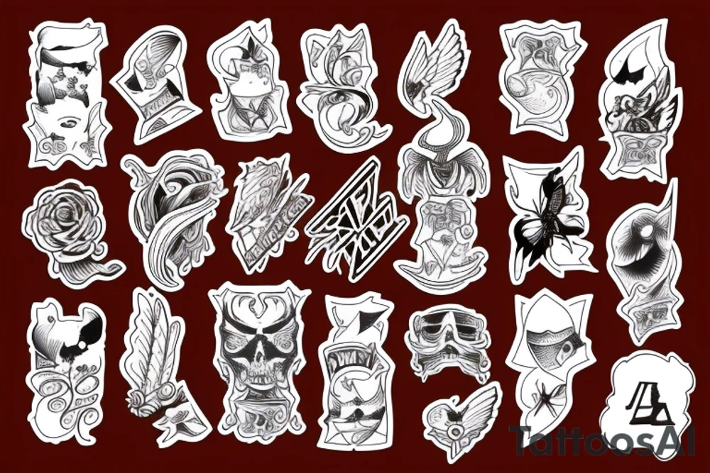 cards tattoo idea