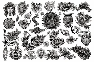 cards tattoo idea