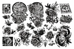cards tattoo idea