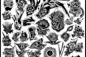 cards tattoo idea