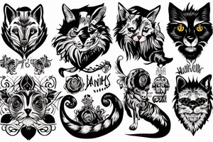 animals wholl arm tattoo tattoo idea
