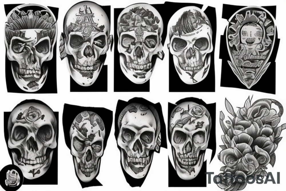 Hard life tattoo idea