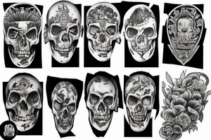 Hard life tattoo idea