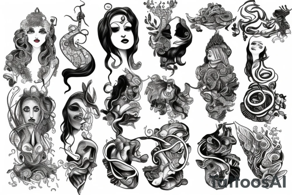 Siren tattoo idea