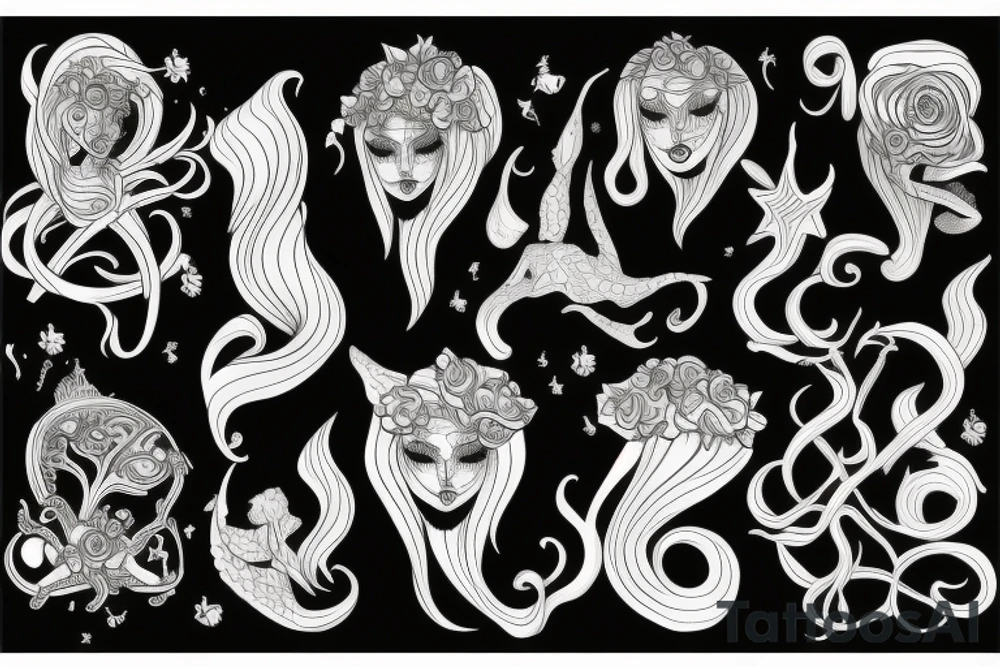 Siren tattoo idea