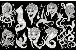 Siren tattoo idea