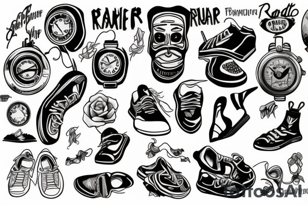 Runner tattoo idea