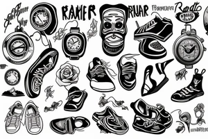Runner tattoo idea
