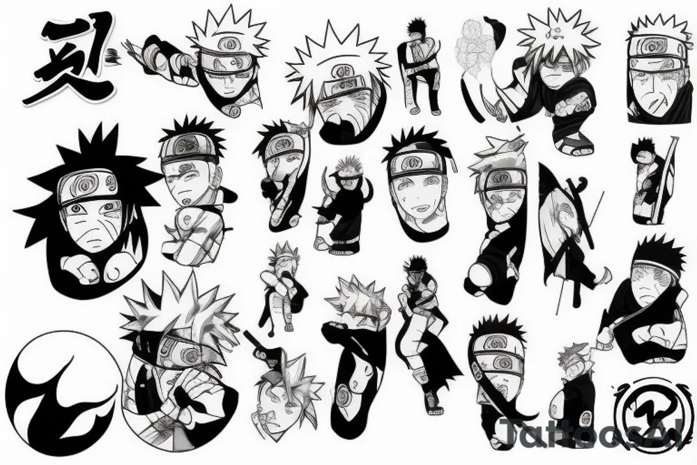 naruto tattoo idea