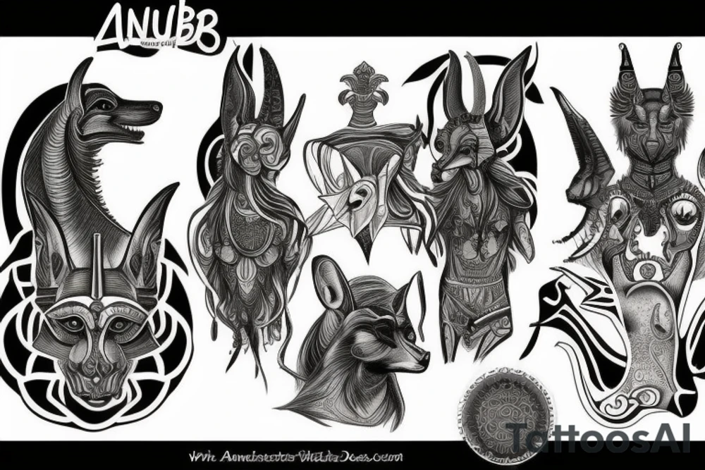 Anubis tattoo idea