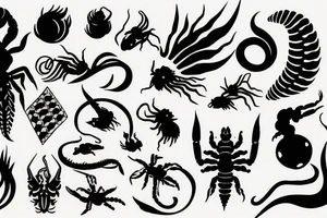 scorpio tattoo idea