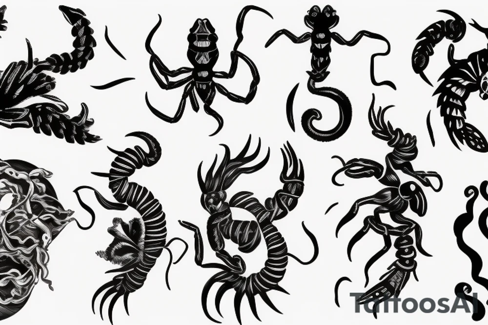scorpio tattoo idea