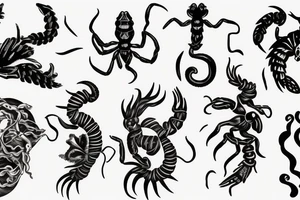 scorpio tattoo idea