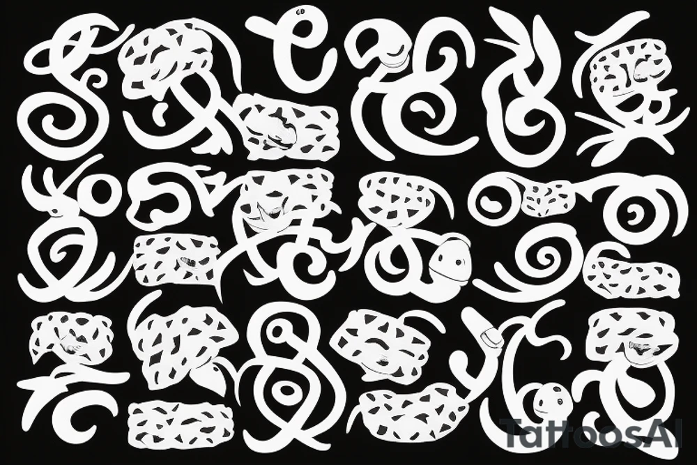 Snake tattoo idea