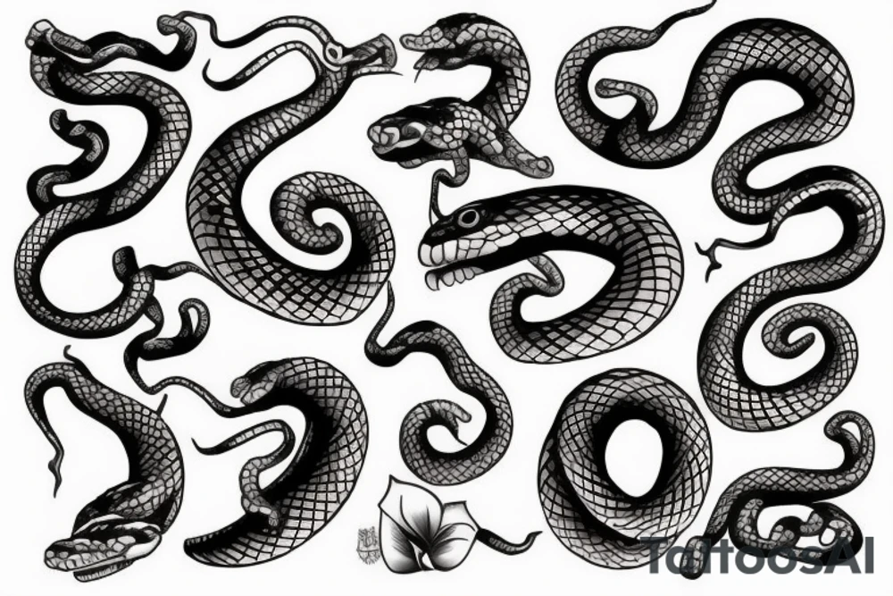 Snake tattoo idea