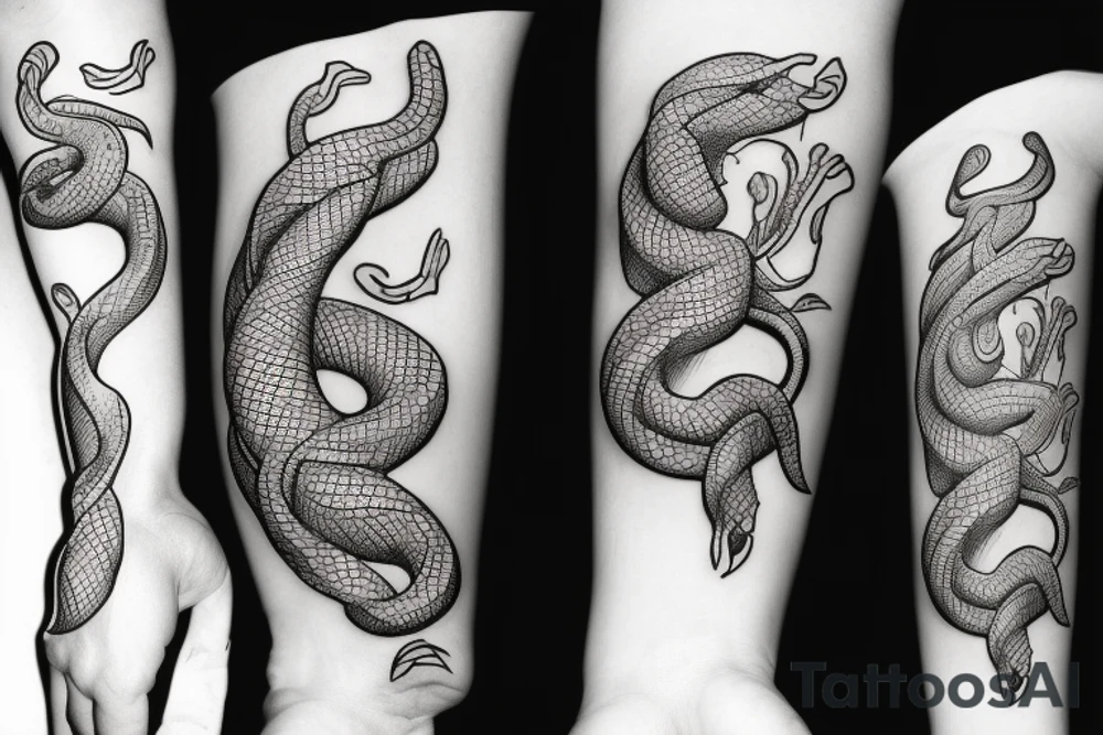 Snake tattoo idea